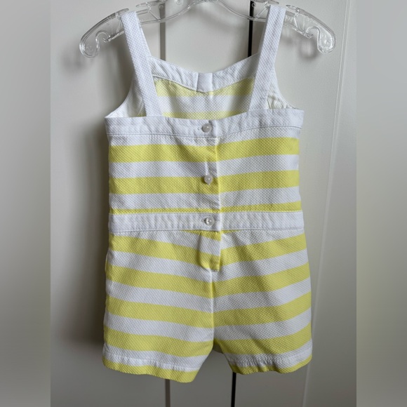 Baby Janie and Jack Stripe Romper - Picture 4 of 5